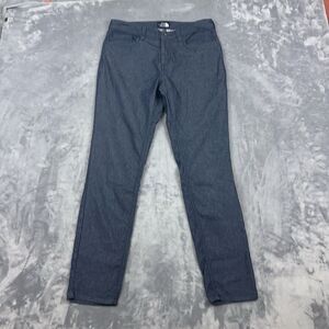 The North Face Tungsted Pants Women's 2 Blue Dark Wash Stretch Mid Rise Hiking